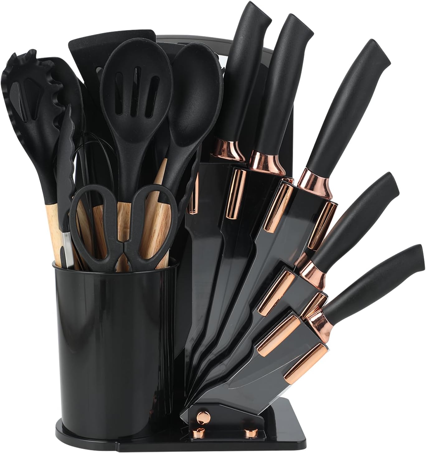 Lot de 19 couteaux de cuisine